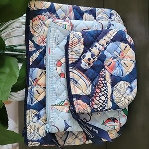 Vera Bradley cosmetic trio/bags